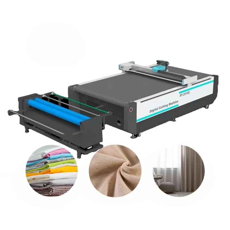 Fabric cutting machine Automatic cutting machine Swing knife numerical control cutting machine