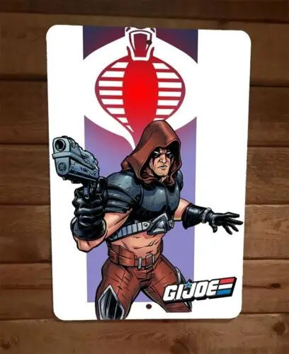 1 pcs,Cobra Dreadnok Zartan 8x12 Metal Wall Sign GI Joe Poster