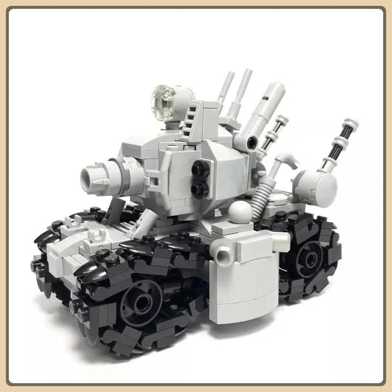 

MOC-24110 Строительные блоки Металлический слиз - Супер Танк 001 Танк Военная серия Креативный подарок Набор строительных блоков-головоломки