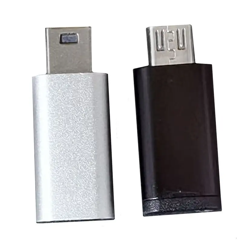 

Aluminum Alloy Data Adapter Type-C Female to Mini 5Pin Male Micro V8 USB Drive Mobile Phone Computer Adapter
