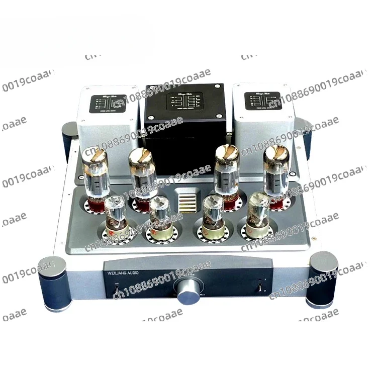 Audio A40 Push-pull EL34 Tube Amplifier Audiophile 40W*2 Hifi Aluminum Chassis Power Amp Home Theater Stereo Amplifier