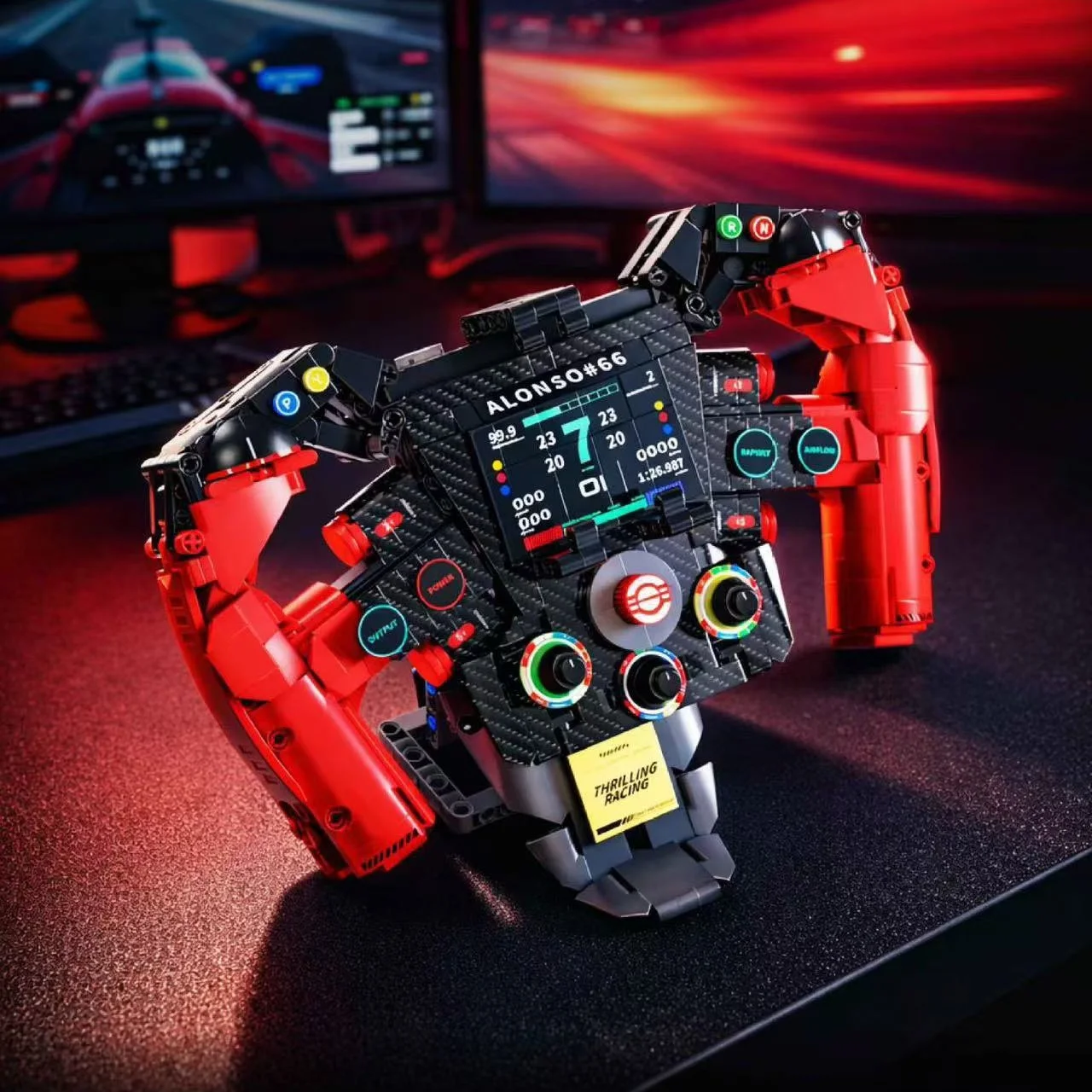 

Конструктор Moc Supercar: Модель рулевого колеса суперкара, механическая серия для взрослых, подарок на Хэллоуин или день рождения