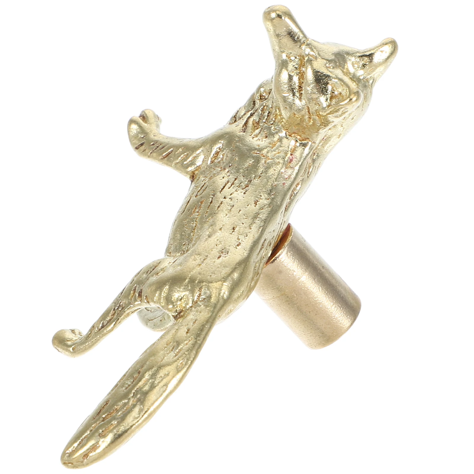 

Fox Handle Bronze Cabinet Handles Accessories Bathroom Knobs Brass Miniature Animals Drawer