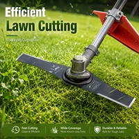 1Pc S-Shaped Toothed Weeding Blade, Brush Cutter Trimmer Head, Durable Lightweight Garden Lawn Grass Cutting Accessory 4