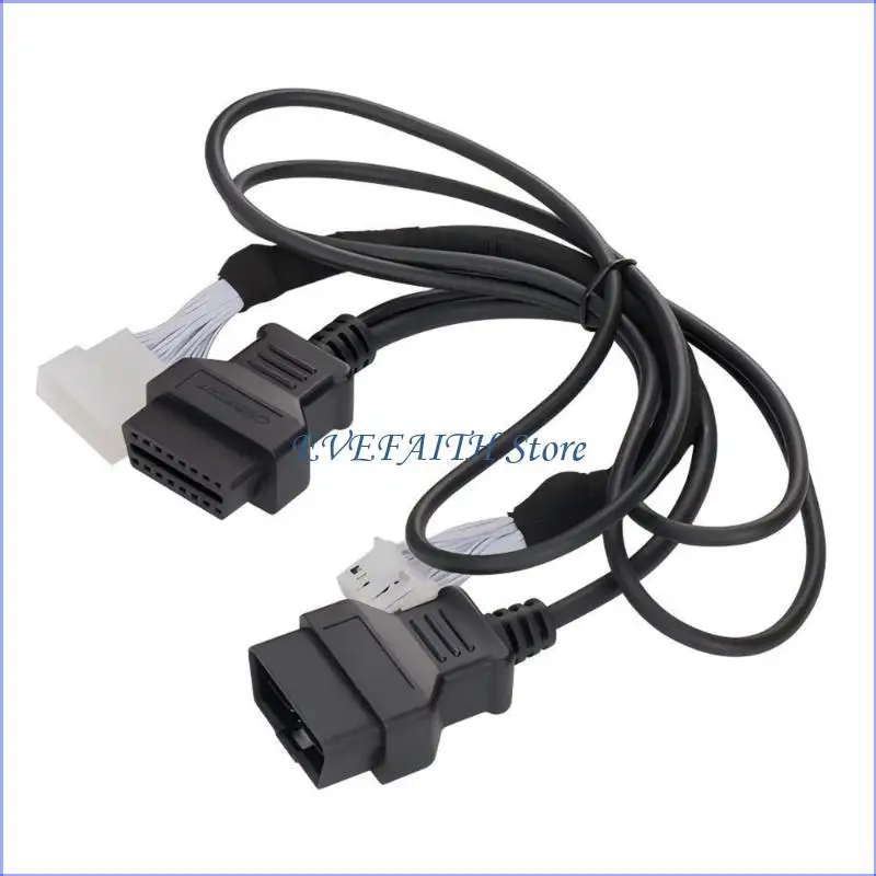 

124B сильный кабель для перепрограммирования ключей ABS, 30-контактные интерфейсы, сильный кабель для ремонта автомобилей, для