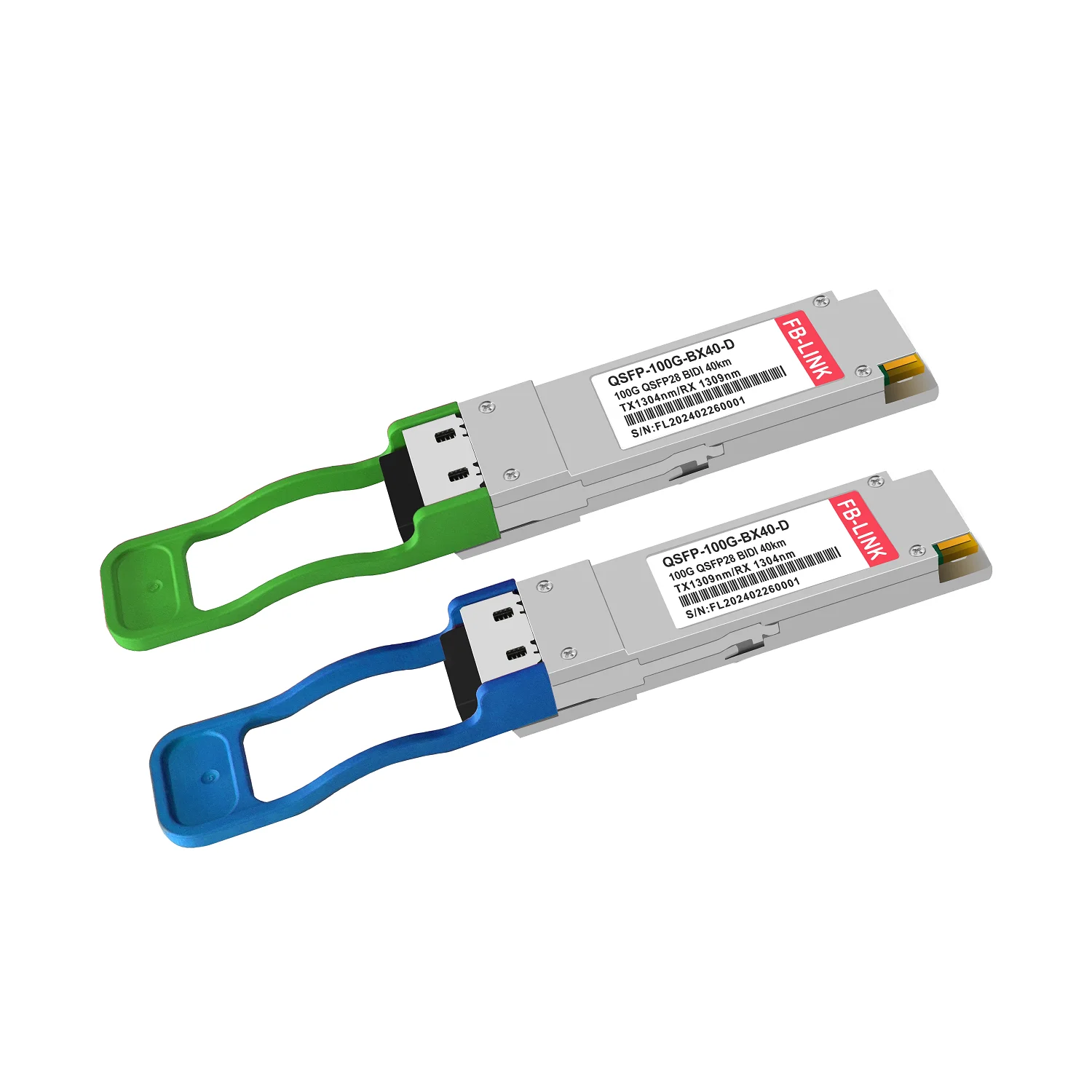 100G BIDI 40km 100G QSFP28 1304/1309nm GBIC Transceiver Fiber optic Module for Cisco Huawei Mellanox For Ethernet switch