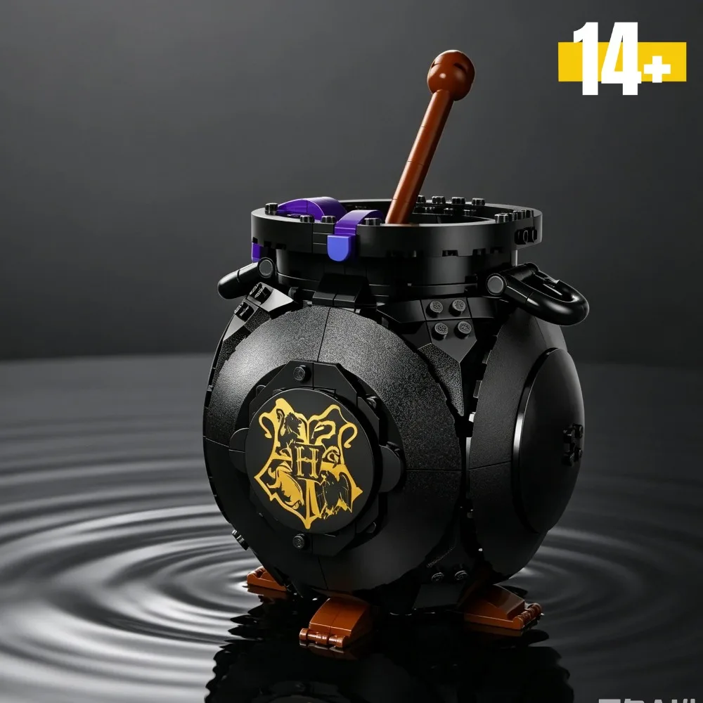 

Magic Cauldron Building Block Set 652PCS Assembled Potion 2026 New 76464 Birthday Christmas Gift for Friends