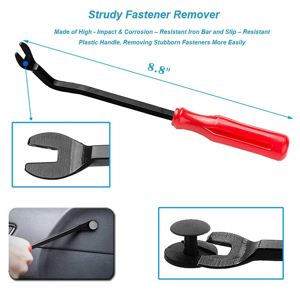 Kit di strumenti per la rimozione del rivestimento del pannello della Clip della porta automatica smontaggio delle lame di navigazione strumento di