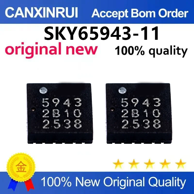 （5pcs-100pcs）SKY65943-11 package MCM-10 RF front-end chip integrated with low-noise amplifier