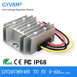 Convertitore di DC-DC 12/5V 50W 12V a 5V convertitore 36V 48V a 5V DC convertitore da 5A a 5A 6A 8A 10A modulo Step-down