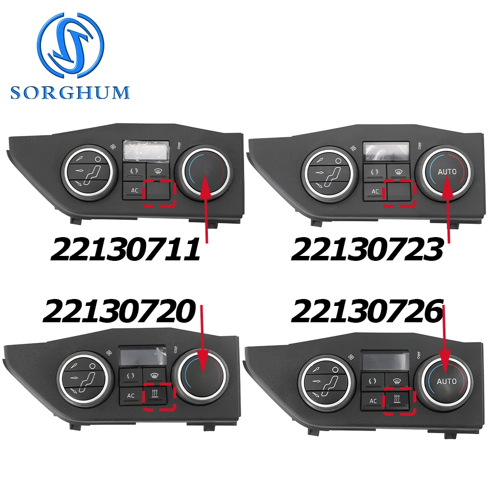 22130711 22130723 22130720 22130726 Für Volvo FMX FM 420 FH4 EURO 6 LKW Klimaanlage Heizungssteuergerät Schalttafel – Detail 3