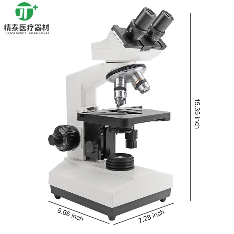 Laboratory Portable Binocular  Biological Microscope XSZ-107BN For Clinic/Hospital