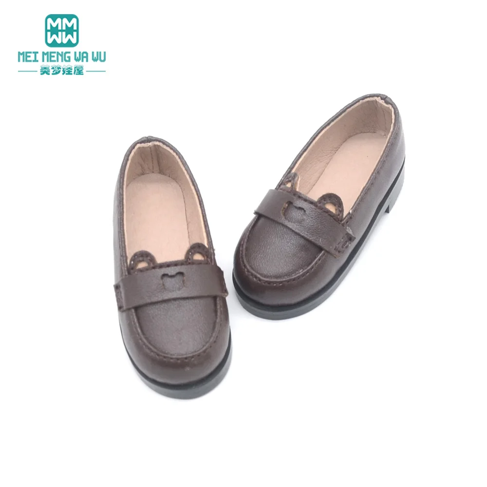 ミニおもちゃファッショナブルな猫耳革靴は 1/4 1/3 SD DD MSD 人形ギフトに適合