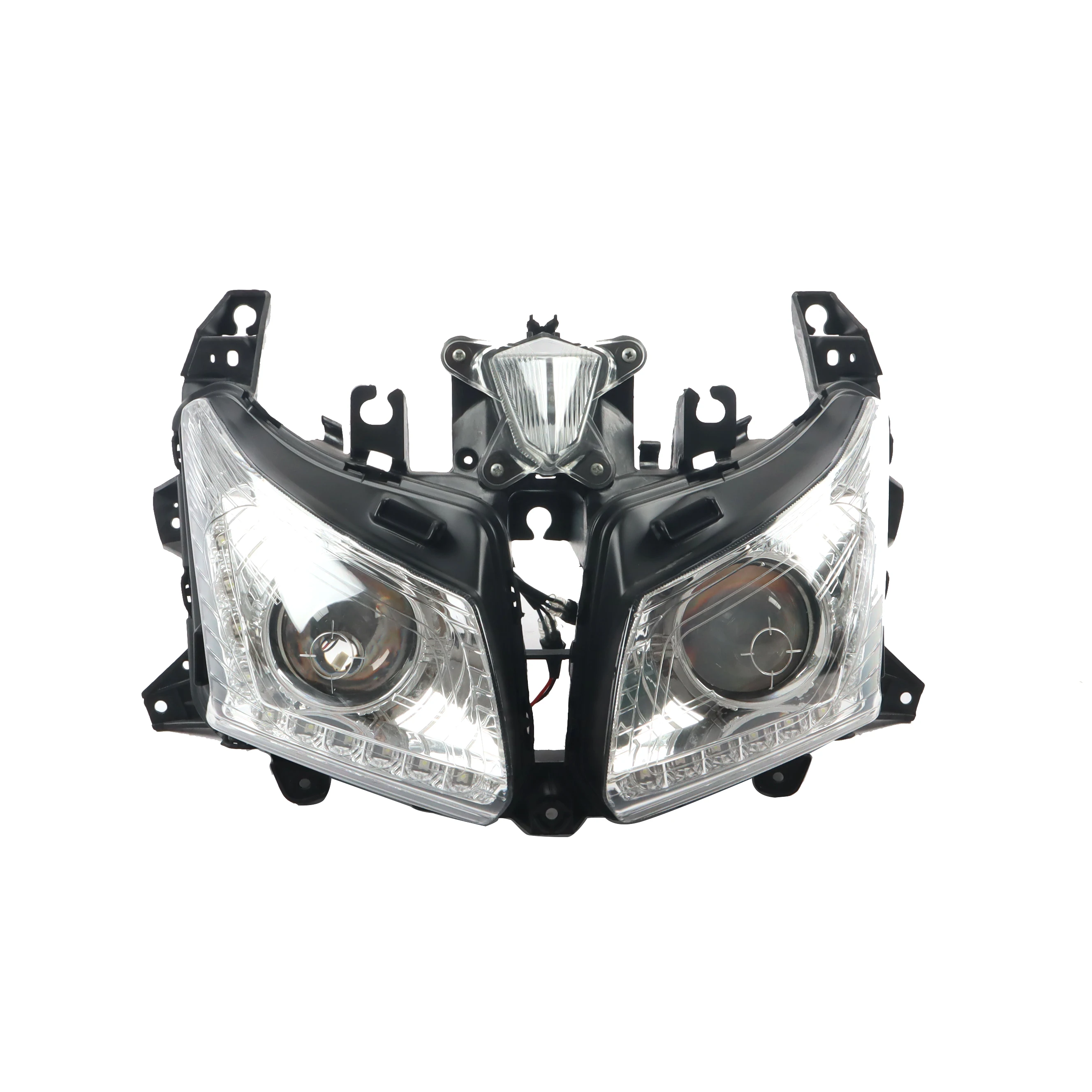 

STLFCFP CFP530-02 Front 2012-2014 2 Lens LED Motorcycle Headlight Replacement Lighting System