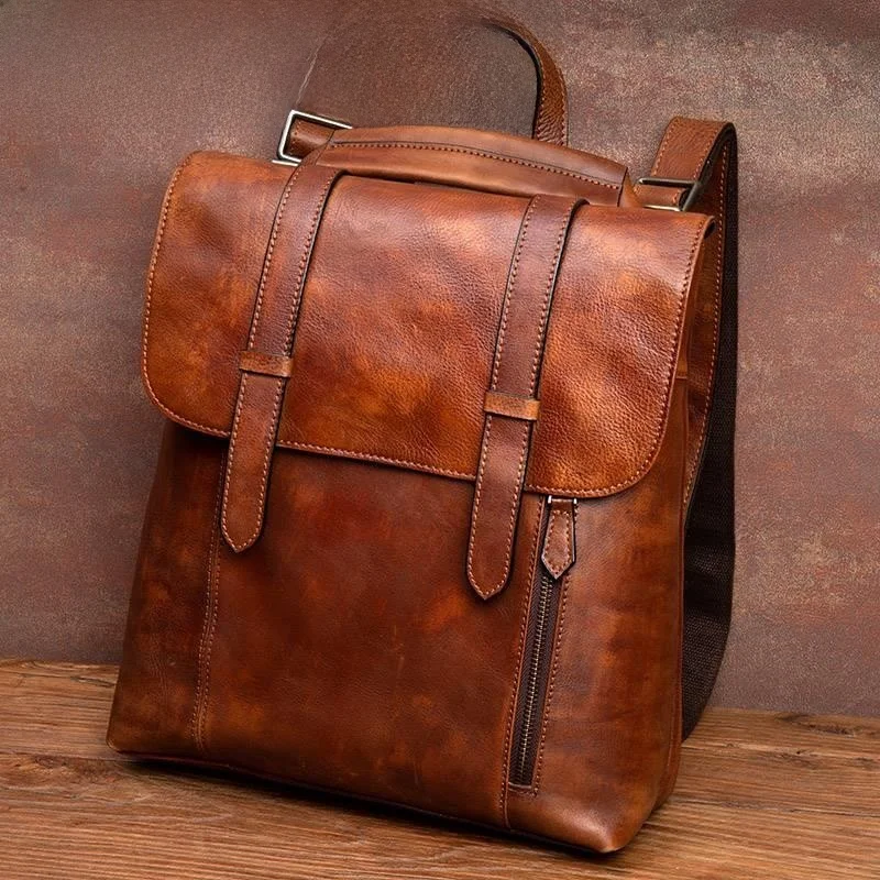 

Hanrted Double oulder Plant-Tanned Cowhide Bapa Pure Color Modern Neutral Sle Vertical Square ape ex Trendy