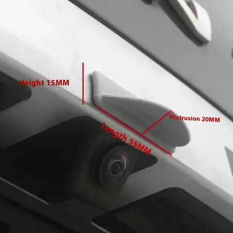 자동차 후면 카메라 레인 커버 자동차 후면 카메라 레인 쉴드 방수 보호 가드 일상 운전용 자동차 액세서리