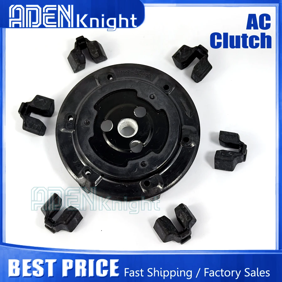 Brand New Air Conditioner AC Compressor Clutch Hub + Rubber For BMW E90 E91 E92 E93 323 325 330 E60 E61 525 523 64526956715