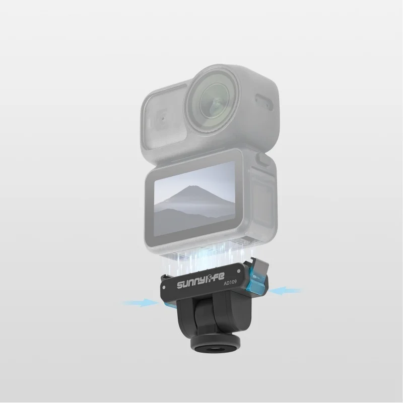 Adjustable Magnetic Adapter for DJI Osmo 360 II/Action 6/Nano Quick-release Mount 1/4 Screw Camera Expansion Accessories