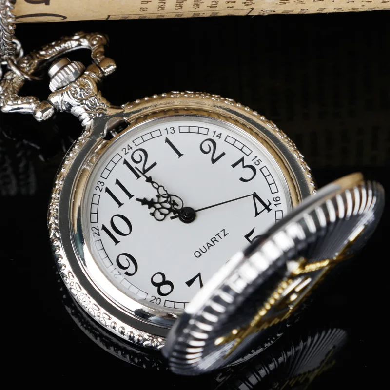 خمر البرونزية/الفضة الماسونية رمز ساعة الجيب قلادة قلادة للرجال والنساء توقيت قلادة Relojes دي Bolsillo