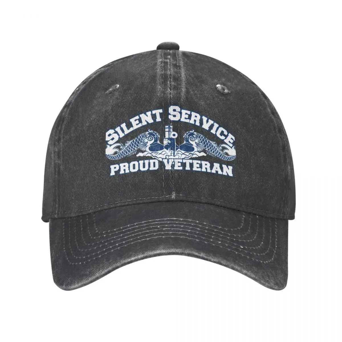 Silent Service - Proud Veteran Cowboy Hat Custom Cap New In The Hat Hat Man For The Sun birthday Trucker Hats For Men Women's