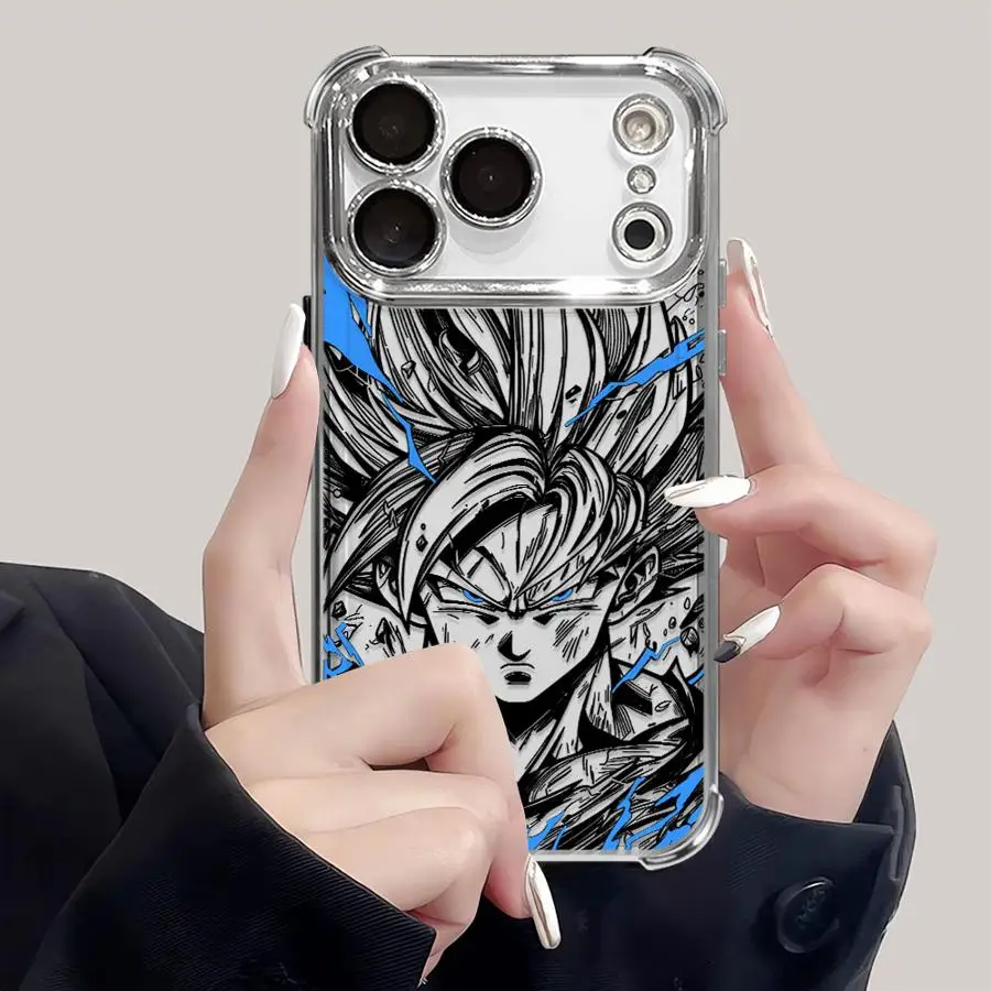 Phone Cover Case for Apple iPhone 17 Pro Max 11 14 12 Plus 16e 17e Air 15 13 16 Pro Dragons Ball Goku Vegeta view 6