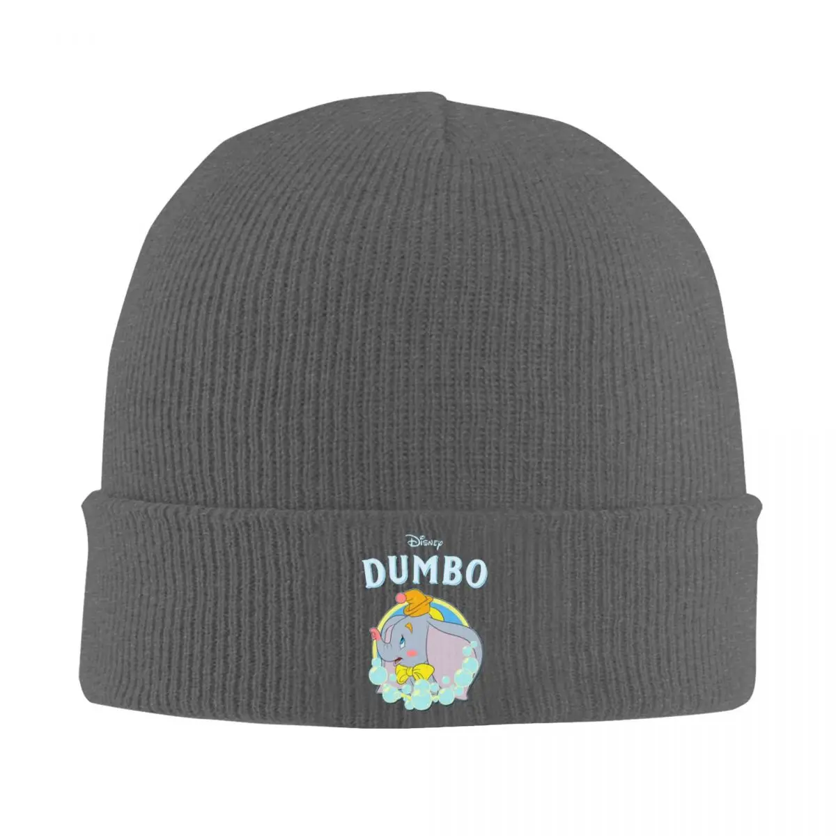 Dumbo Warm Knitted Cap Hip Hop Bonnet Hat Autumn Winter Outdoor Beanies Hats for Unisex Adult