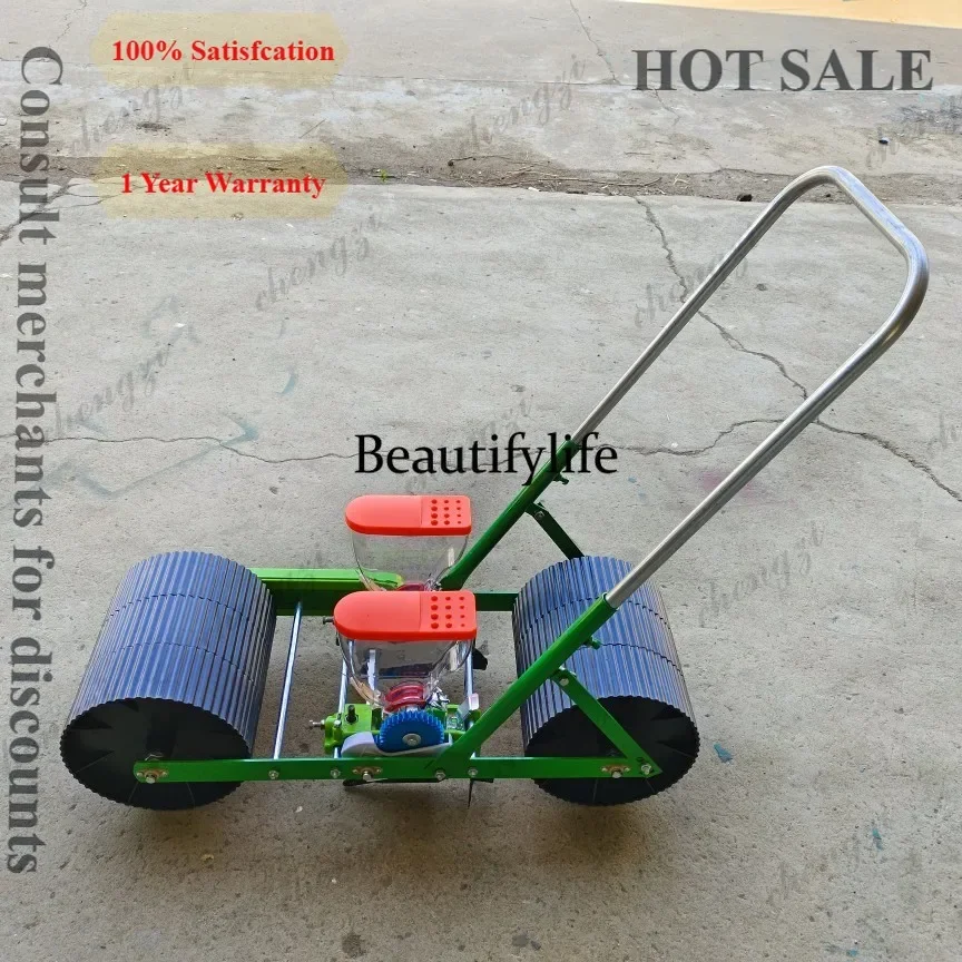 A55  vegetable seeder green onion cabbage sowing artifact hand push multi-functional rapeseed fine seeder