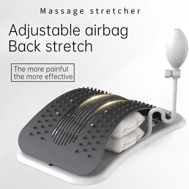 

Lumbar Spine Reliever Lumbar Stretch Spine Correction Back Massager Back Open Artifact Yoga Spine Exercise Equipment Tunable New