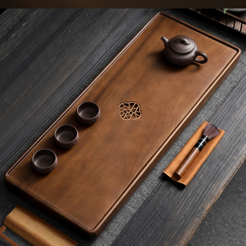 

Kung Fu Tea Tray Ceremony Plateau Coffeeware Teaware Small Wooden Desk Luxury Decorative Room Plateau Bois Accessories Board