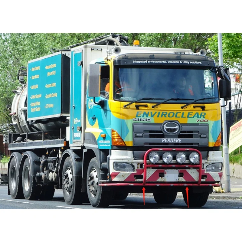 

LED Headlights for 1/14 Tamiya RC Truck Scania 770s Benz Volvo MAN King Trailer Tractor LESU DIY LED Front Bumper Light Parts