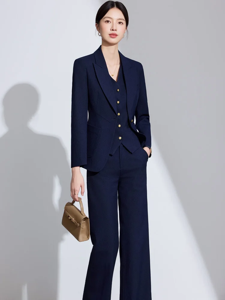أنماط رسمية أنيقة السراويل النساء المهنية الأعمال ملابس العمل الدعاوى لمكتب السيدات مع السراويل والسترات معطف الوظيفي