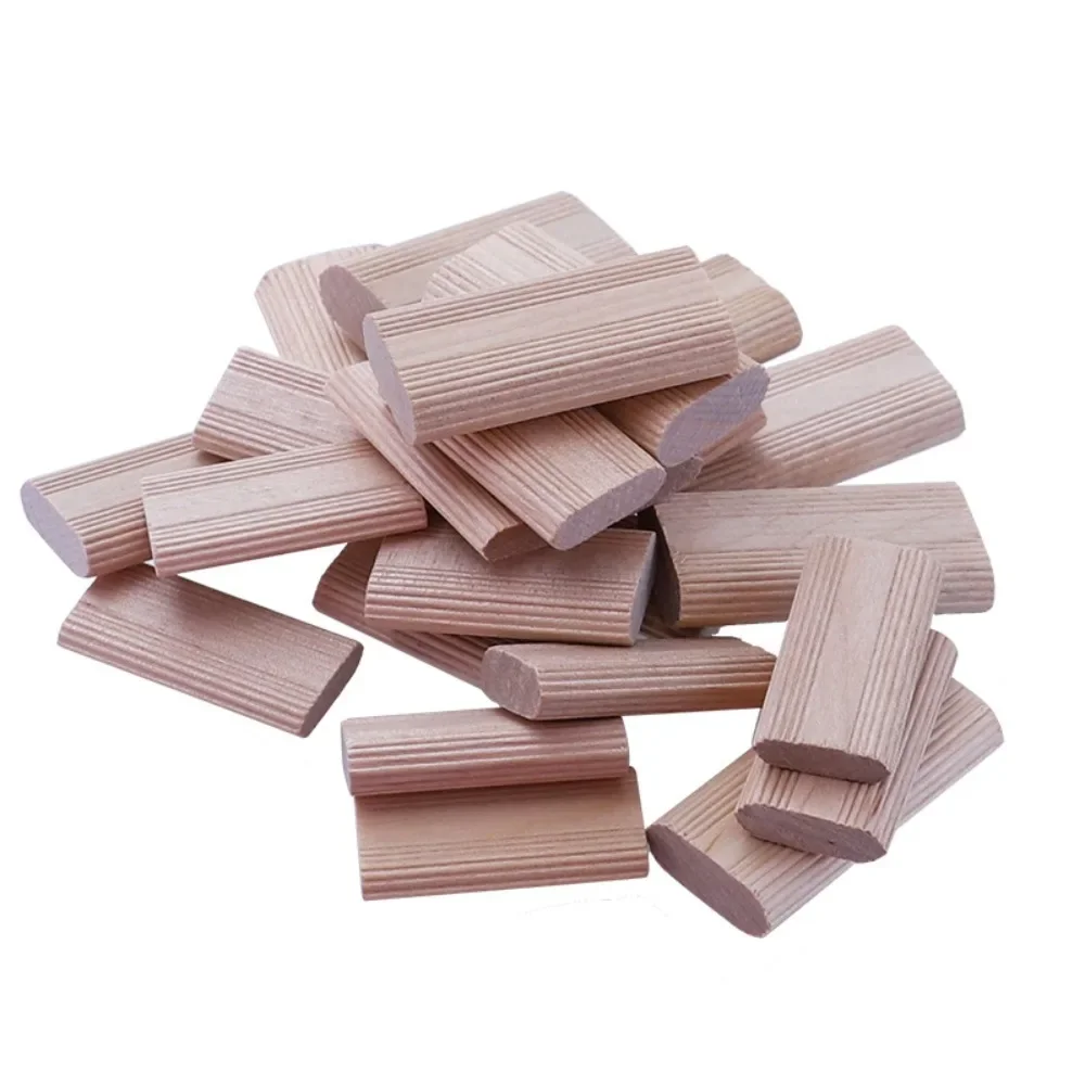 50/100 Uds. De fichas  dominó  mara  haya, tapones  carpintería, conectores  empalme  muebles DIY, bloque  table