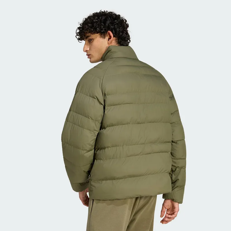 Adidas Adidas Ribs Clothes Cotton-padded Jacket 2026 Winter New Men's Short Warm Cotton Clothes KS7698