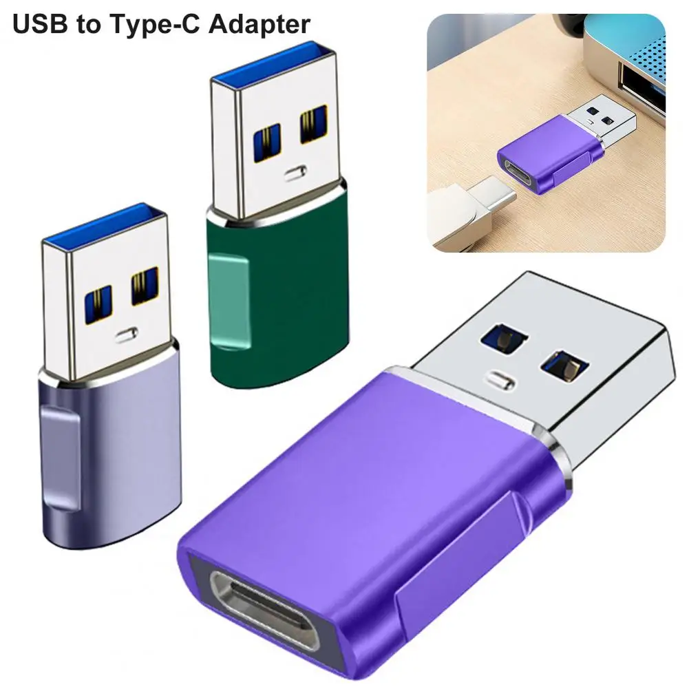 Adaptador Usb tipo c estable para transferencia de datos de carga rápida, tamaño compacto, ligero, hembra tipo c a Usb, eficiente