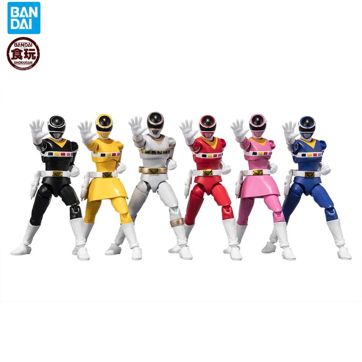 

Bandai SHODO SUPER Denji Sentai Megaranger (W/O Ramune) Action Figures TOYS