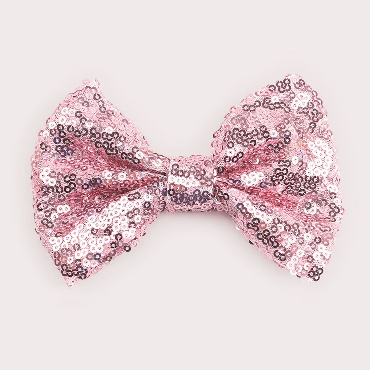 New Colorful Sequin Bow Hair Clip For Girls Gold Silver Hair Bow With Clip Solid HairPins Barrettes Fashion Accessories