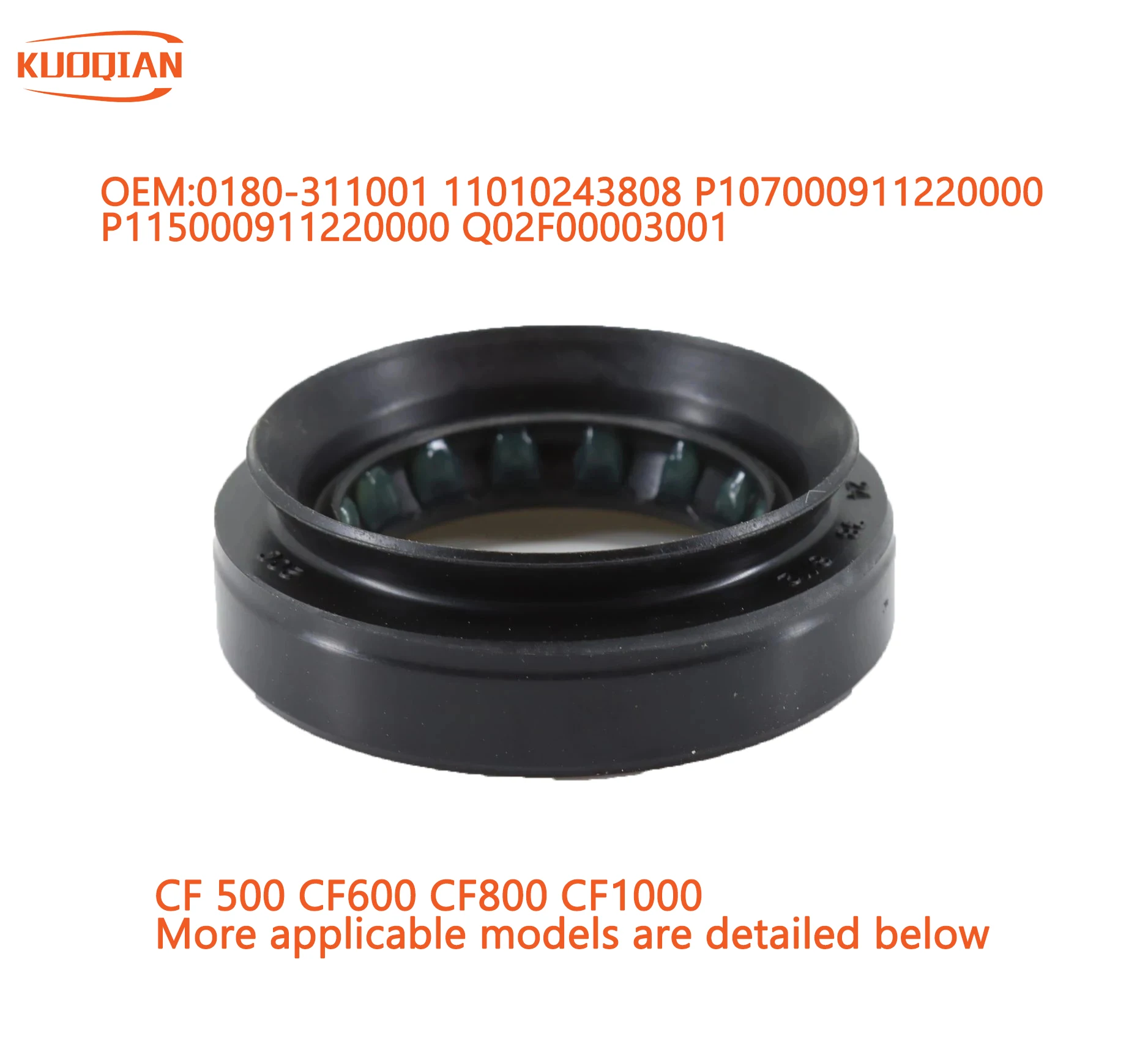 CF500 Oil Seal For Front Axle Box Cover Repair CF188 UTV ATV CF800 BUGGY GO KART Rubber Parts 0180-311001 Size 24×38×8