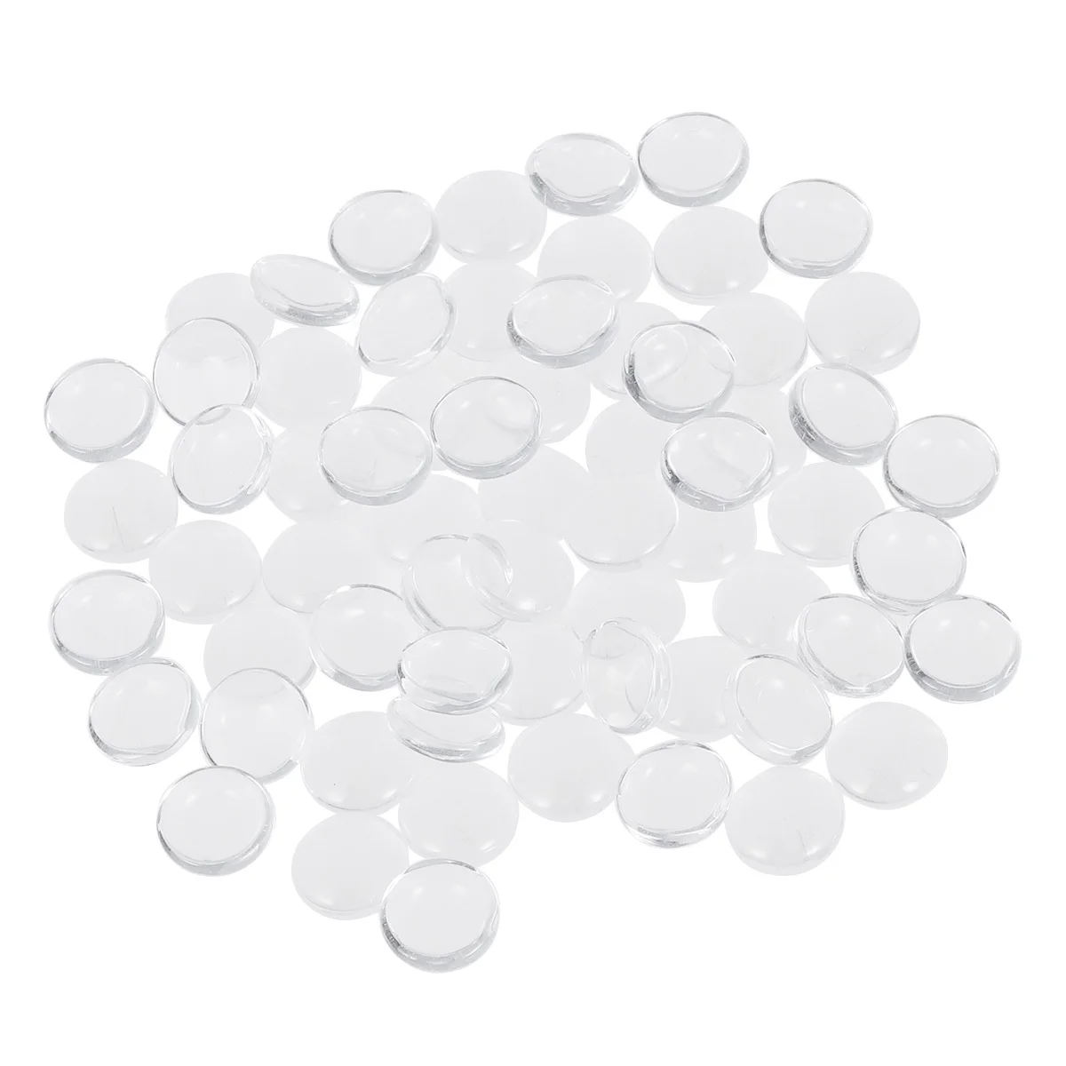 

200Pcs Clear Round Glass Cabochons 12mm Transparent Dome Gems for DIY Jewelry Craft Photo Pendant Scrapbooking
