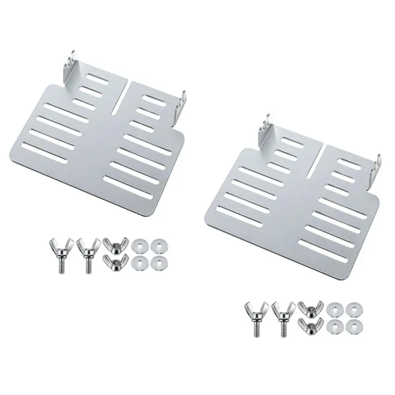 [NEW!A08R】 Heat Powered Stove Fan Mounted Accessories For Mr.Heater Buddy MH9BX, MH12HB Stainless Steel Bracket For Fixing Stove