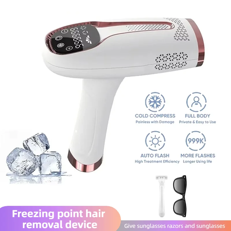 

IPL Laser Hair Removal Device Portable and Rechargeable Long-Lasting Hair Removal for Face Legs and Armpits Excellent Quality