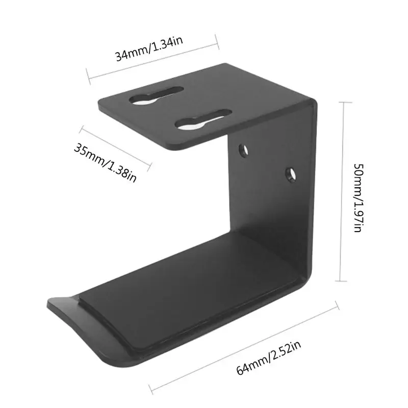 R91A Uchwyt do mocowania słuchawek Bezpieczny i stabilny wieszak do barów biurze sypialni