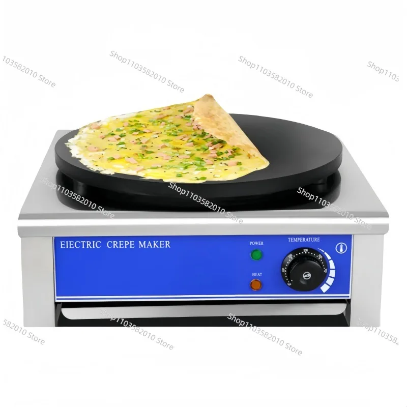 Commercial Pancake Maker Crepe Making Machine Electric Gas Crepe Maker Double-head Crepe Pancake Machine