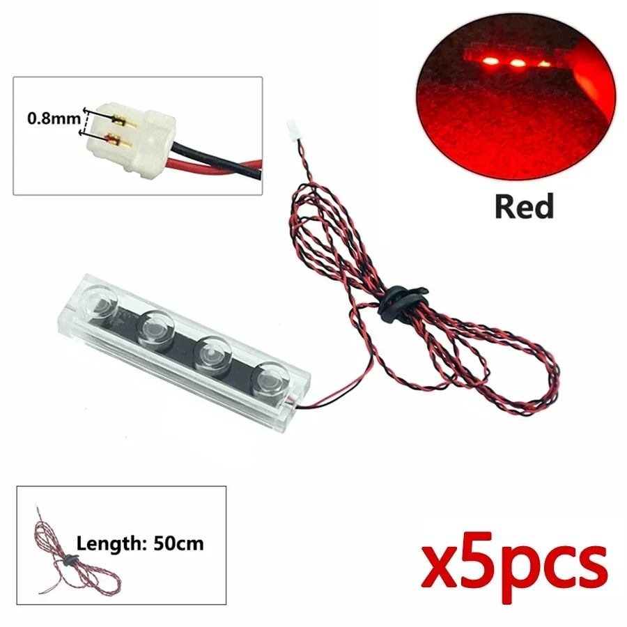 Blitzlampe Stadtstraßenlaterne Steine DIY 0,8 mm Pin 1x1 1x2 1x4 Länge 50 cm SMD LED 2835 Fernbedienung Baustein