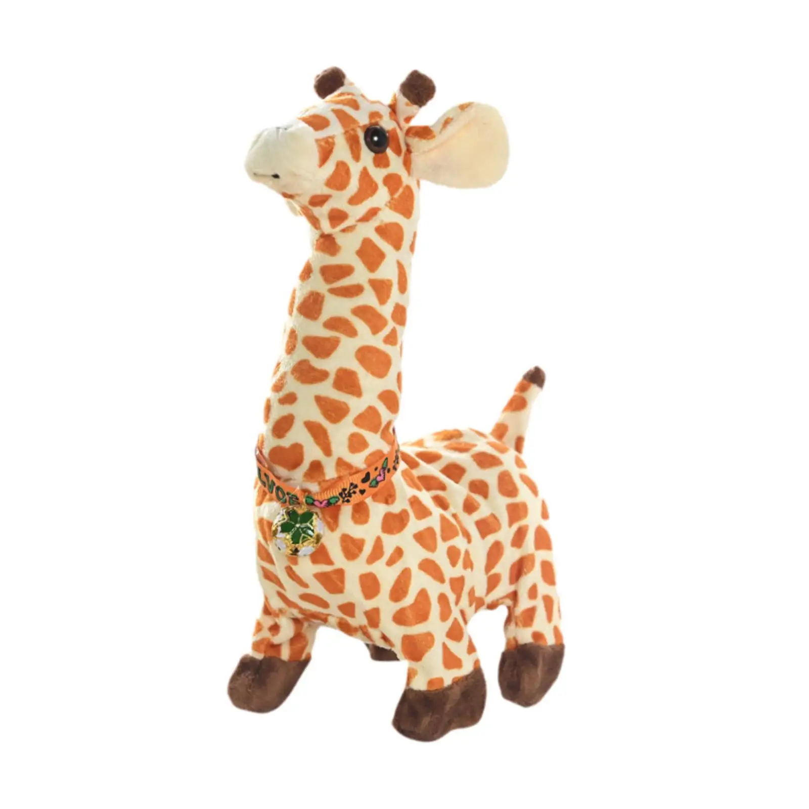 Girafa brinquedo decoração para casa girafa animal de pelúcia para presentes crianças