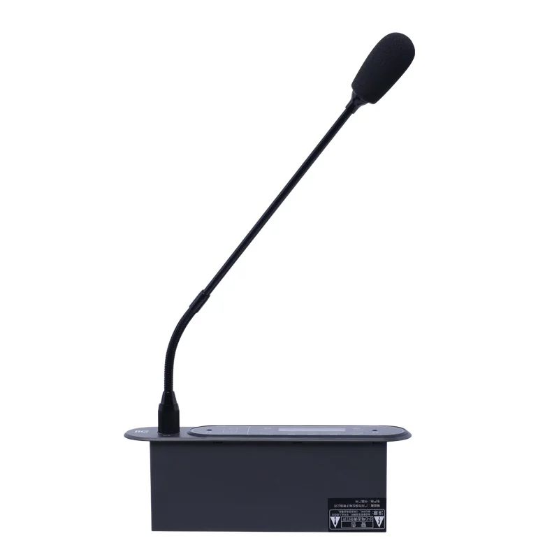 

Блок Delegate конференции TS-0336A Полностью цифровая конференц-система Встроенное программное обеспечение для голосовой передачи звука