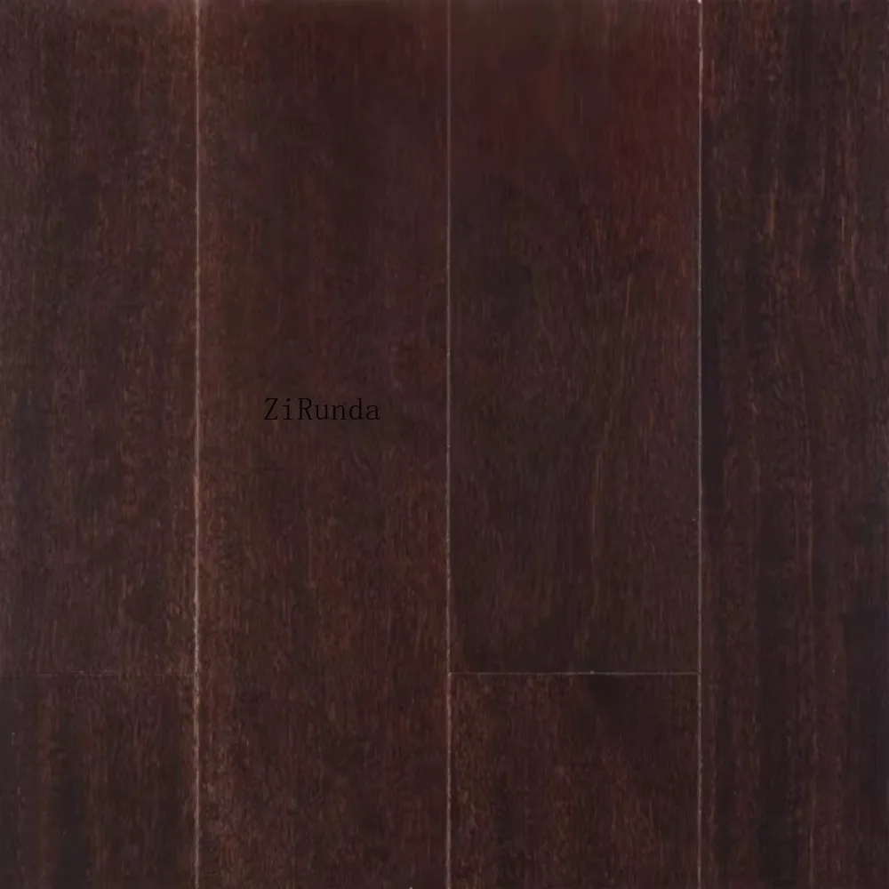 نسخة مخصصة من الخشب الاستوائي، وأرضيات خشبية هندسية متعددة الطبقات، ولمسة نهائية ناعمة