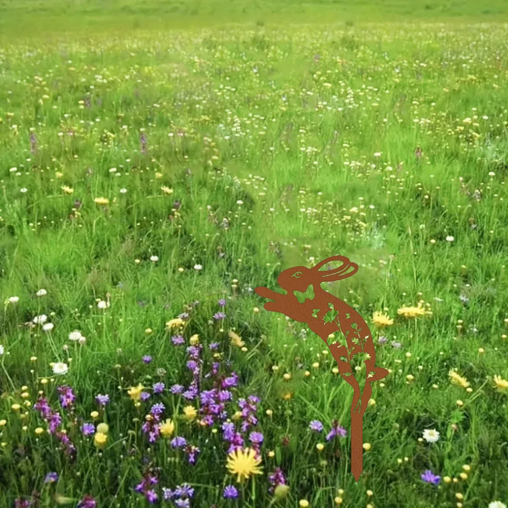 

Завоображивающие металлические колья Bunny & Co. – гипнотиз с садовым шармом. Увлекательный стильный декор. Очаровательные колья животных