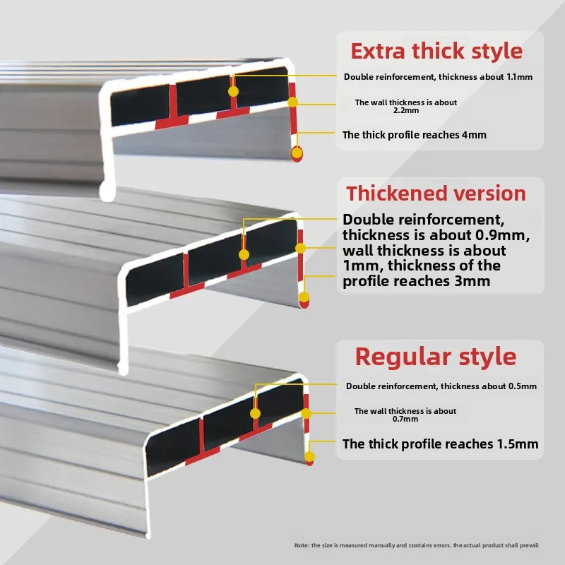 Thickened Aluminum Alloy Herringbone Ladder Folding Climbing Ladder Indoor Portable Climbing Attic Engineering Ladder