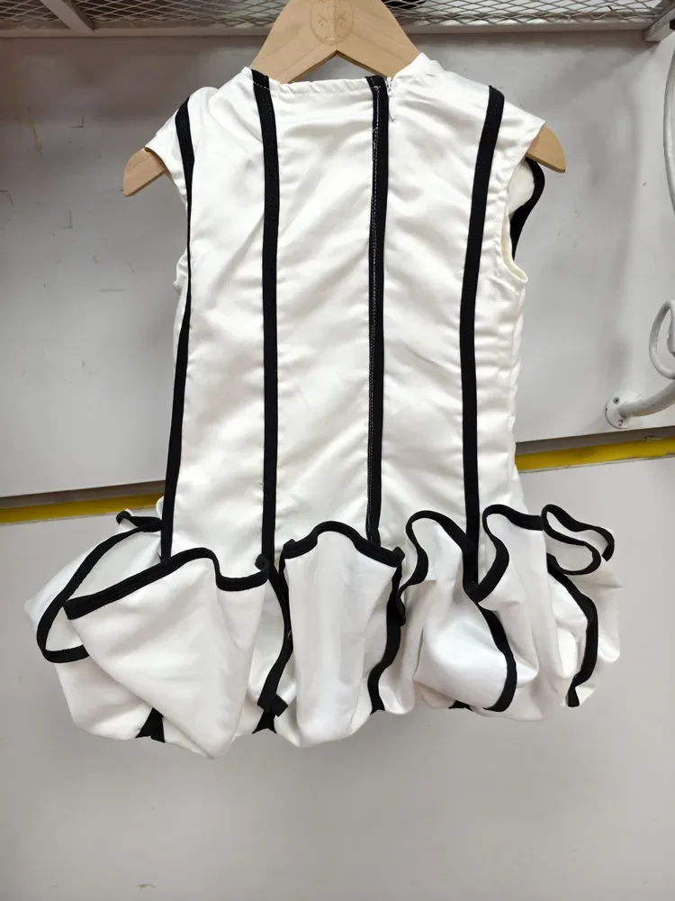 2024 New Dresses Summer Luxury Holiday Birthday Dresses One-piece Wedding Birthday PartyKids Costume Baby Girls Clothes A3803