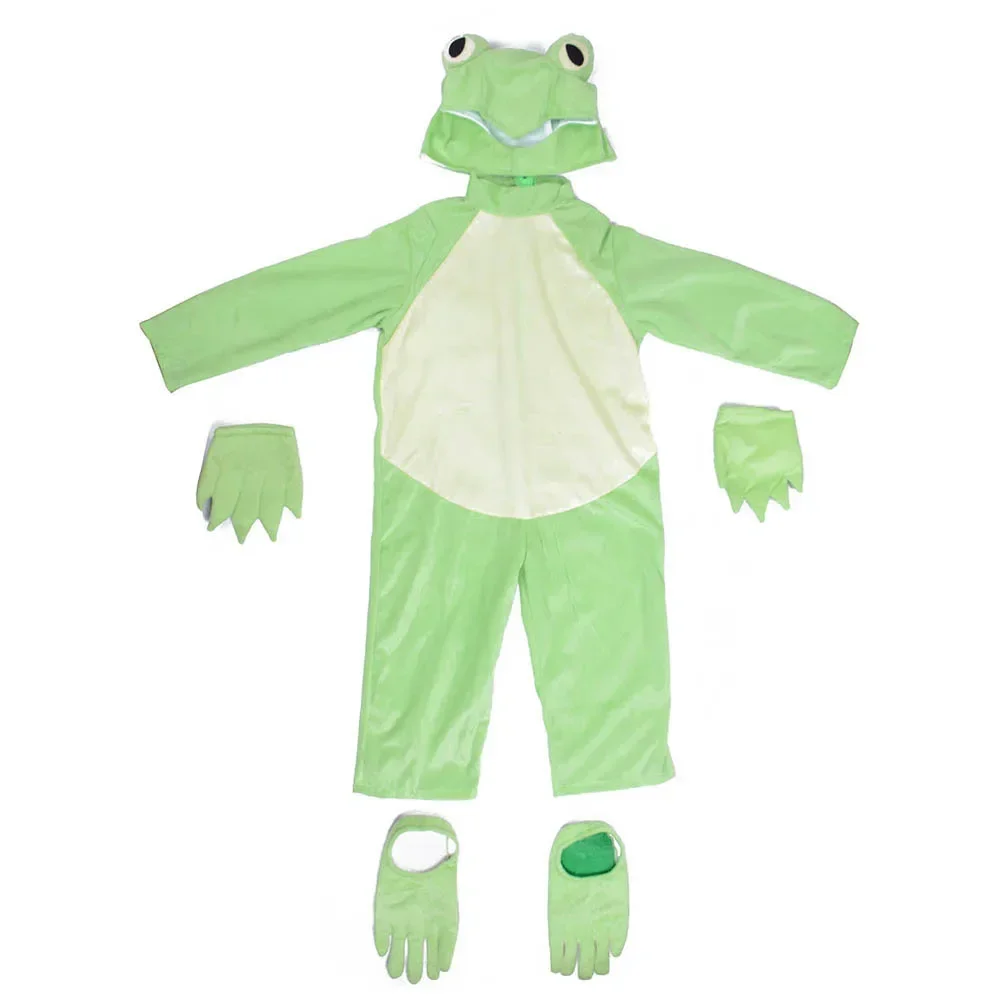 Frog stage performance costumes for adults and children amphibians performance costumes for parents and children